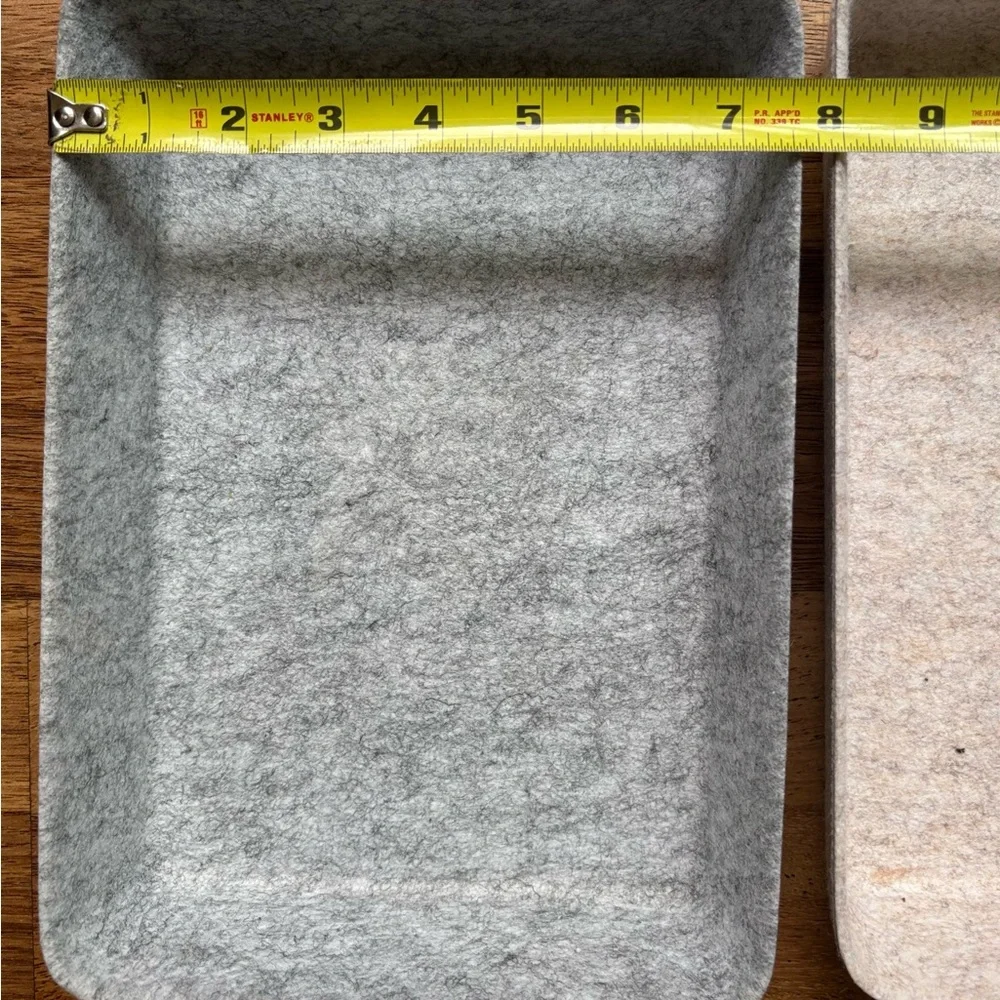 Felt Drawer Tray Organizer - Set Of 3 - NEW